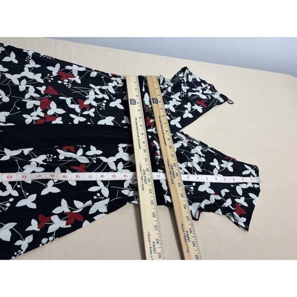 London Style Dress 14P Sleeves Sleeve Boho Vacation Clueless Preppy Pullover - Picture 8 of 8